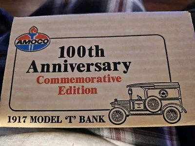 RARO! Banco Ertl Amoco 100 Aniversario 1917 Modelo T Foto 1 de 3
