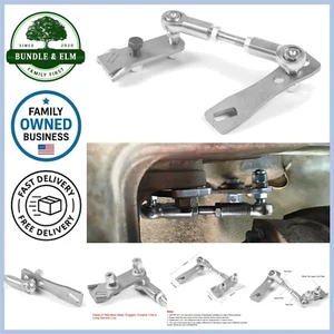 Transfer Case Linkage Kit Stainless Steel Fits Jeep Cherokee Comanche 4WD - Bild 1 von 8