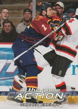 GARNET EXELBY (ATLANTA) 2003 IN THE GAME ACTION SERIES CARD - CARD NUMBER 30