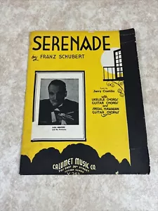 VINTAGE SERENADE 1935/1936 Sheet Music Franz Schubert, Lou Breese cover photo - Picture 1 of 4