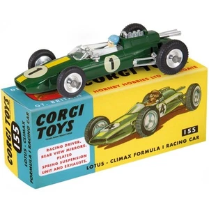 Corgi Model Club 155 - Lotus Climax Formula 1 Racing Car Boxed Diecast - Picture 1 of 5