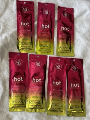 LOTE de 7 paquetes de muestra de loción bronceadora Swedish Beauty Hot Green Tease Foto 1 de 2