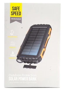 Solar Charger Power Bank 42800mAh Portable Charger Power Bank External Battery - Picture 1 of 4