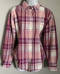 Twenty X Western Shirt Womens Medium Pink Button Down Long Sleeve Rodeo - Picture 1 of 9