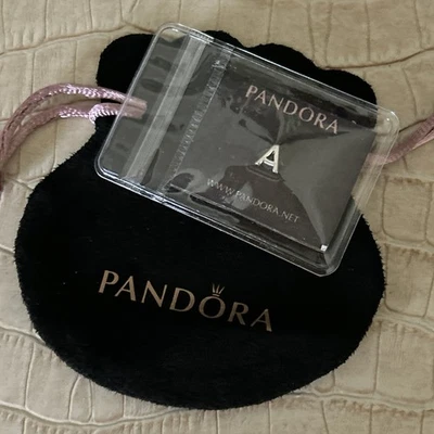 Authentic Pandora 🌟 Mini Petite Floating Locket 🌟 Letter A 🌟  P2 S925 ALE - Image 1 of 4