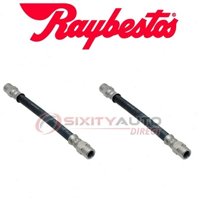2 pc Raybestos Rear Brake Hydraulic Hose for 1980-1984 Volkswagen Rabbit av Foto 1 de 4