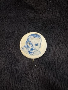 Vintage Gerber Baby Stick Pin Button - Picture 1 of 2