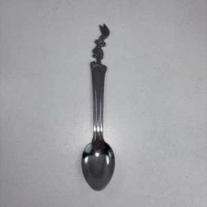 Vintage Nestle Quik Bunny Rabbit Stainless Steel Spoon 7.5" Quick NesQuik  - Picture 1 of 3