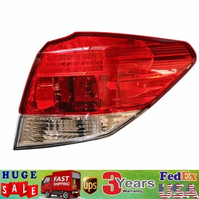 For Subaru Outback 2010-2014 Right Passenger Side Tail Lamp Outer Rear Lamp USA Foto 1 de 4