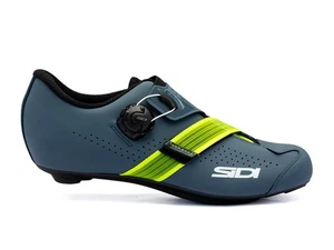 Nuevos zapatos de ciclismo de carretera Sidi Prima, azul amarillo, EU41-44 - Imagen 1 de 1