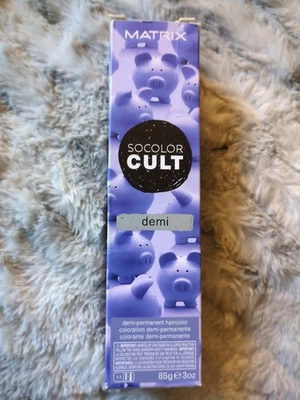 Color de cabello permanente Matrix SoColor Cult púrpura polvoriento Demi 3 oz Foto 1 de 2