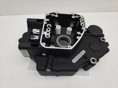 Harley Davidson Softail Heritage negro derecho doble leva cárter manivela mitad Foto 1 de 4