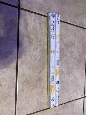 2 GE 18 Inch Kitchen Bath F15 T8 Warm White Fluorescent Light Bulb 920 Lumen - Image 1 of 4