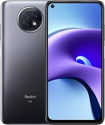 XIAOMI Redmi Note 9t 128GB 4GB RAM Dual SIM Android Smartphone - Nightfall Black - Image 1 of 3
