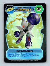 Digimon D-Tector - FOIL - Starmon DT-15 - 1st Edition Series 1 Card 2002