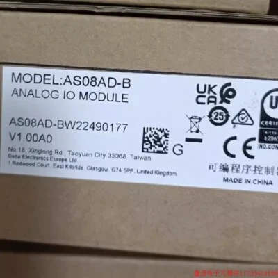 1pcs Delta Analog IO Module AS08AD-B AS Series Module - Image 1 of 2