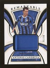 2020 Immaculate Collection Soccer Remarkable Antonio Candreva GU Jersey /99