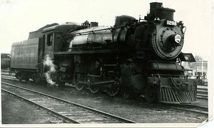 CC595 RP 1960 CPR CANADIAN PACIFIC RAILROAD TRAIN ENGINE #1298 - Picture 1 of 1