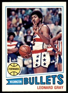 1977-78 Topps Leonard Gray. . Washington Bullets #7