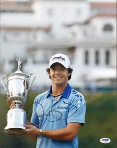 RORY MCILROY SIGNED AUTO'D 11X14 PHOTO PSA/DNA COA Q63824 BRITISH US PGA CHAMP - Picture 1 of 1