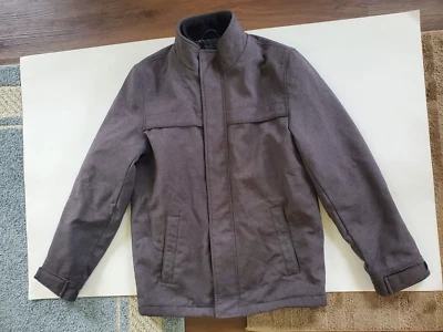 Dockers Double Zipper Layer Men’s Coat Grey Size Small - Image 1 of 4