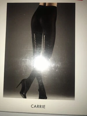 Колготки колготки Wolford CARRIE цвет: черный размер: средний 50 ден 14490 - 38 - Изображение 1 из 4