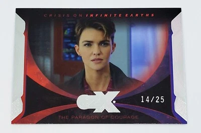 2022 Cryptozoic CZX Crisis on Infinite Earths Silver #18 The Paragon of Courage  - Image 1 of 3