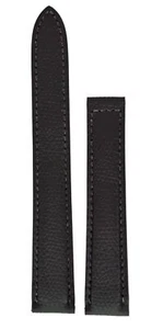 Baume & Mercier Genuine Black Leather 18MM x 16MM L Strap - Picture 1 of 4