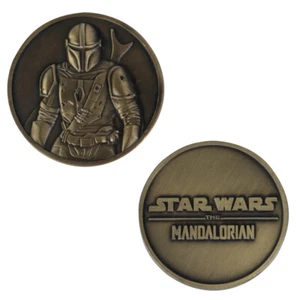 Star Wars The Mandalorian Coin Bounty Hunter Boba Fett Baby Yoda Coin Collection - Picture 1 of 12