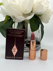 Charlotte Tilbury Long Lasting Matte Deluxe Mini Revolution Lipstick-Pillow Talk - Picture 1 of 2