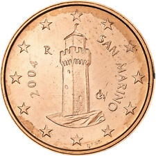 [#224525] San Marino, Euro Cent, 2004, Rome, Copper Plated Steel, MS, KM:440