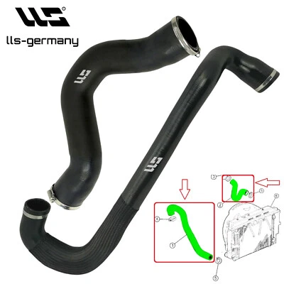 2x Ladeluftschlauch für JEEP Cherokee/Grand Cherokee (XJ,ZJ, ZG) 2.5 TD TDI 4x4 - Bild 1 von 4