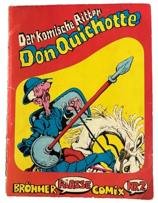 German Comic Book Don Quixote Don Quichotte, 1972, No. 2 - Image 1 of 4