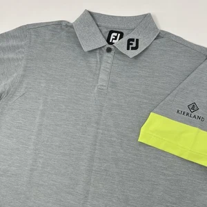 Footjoy FJ Tour Logo Collar Mens Med Performance Golf Polo Shirt Kierland Club - Picture 1 of 8