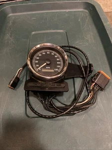 DK Custom side mount Speedometer 1995 Up sportster /some Dyna Models - Picture 1 of 12