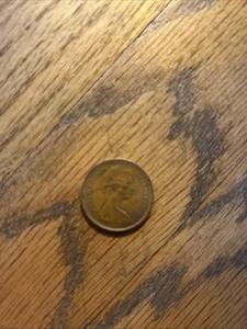 1971 NEW PENCE 2p British Elizabeth II Coin Rare - Picture 1 of 2