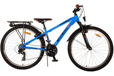 Volare Cross Kinderfahrrad - Jungen - 26 Zoll - Blau - 18 Gänge - Zweihandbremse - Bild 1 von 4