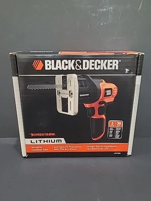 BLACK AND DECKER LITHIUM COMPACT JIGSAW SAW LPS7000  Keyless Blade NEW IN BOX - Image 1 of 4