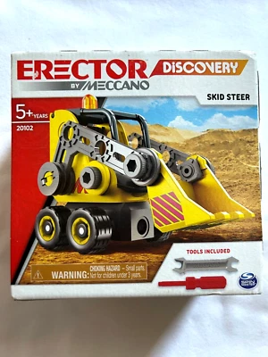 Erector Discovery by Meccano 20102 Junior Skid Steer Bulldozer Spin Master New - Image 1 of 4