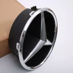 Fit For Mercedes Benz C300 C300 ML350 CLA250 2011-18 = Front Bumper Emblem Grill - Picture 1 of 5