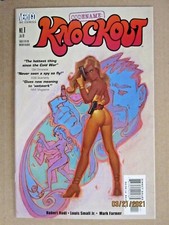 2001 VERTIGO DC COMICS CODENAME: KNOCKOUT #1 & ALTERNATE #1 LOT OF 2