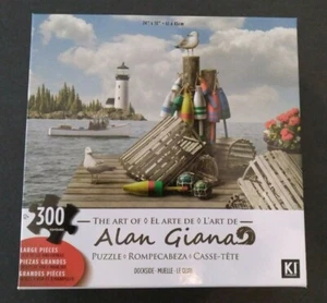 ALAN GIANA DOCKSIDE 300 PIECE LARGE PIECE JIGSAW PUZZLE BRAND NEW SEALED! - Picture 1 of 6