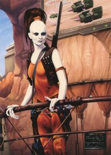 2018 Star Wars Galaxy BASE Trading Card #3 AURRA SING ON TATTOOINE