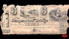 1840 The Niagara Suspension Bridge Bank $3 - G/VG - 10-06-04 Scarce