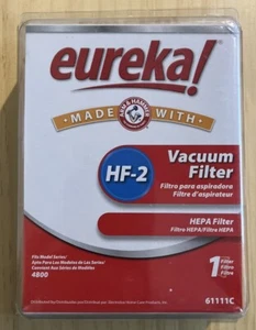 Eureka HF-2 Vacuum Filter 61111C Fits Vacuum Model 4800 - Picture 1 of 2