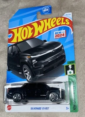 风火轮雪佛兰 SILVERADO EV RST HW 绿色速度全新 2024 — 第 1/3 张图片