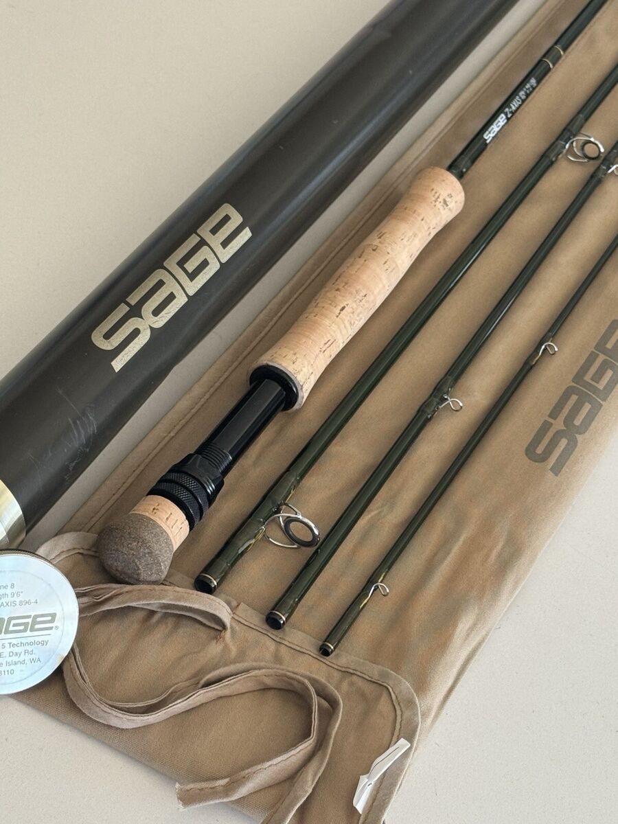 SAGE Fly Fishing Rod Fishing Rods & Poles 8 wt Line Weight 4 SAGE Fly Fishing Rod Fishing Rods & Poles 8 wt Line Weight 4
