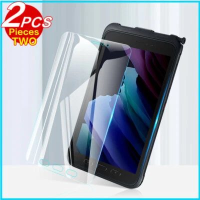 2PCS Samsung Galaxy Tab Active 3 T570 T575 T577 Tempered Glass Screen Protectors - Image 1 of 4