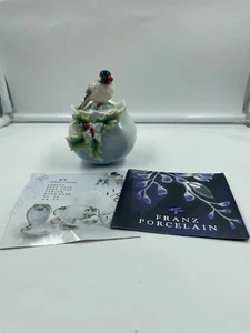 *RARO* Colección Franz COMIENZOS NAVIDEÑOS Azúcar Figura con Tapa Retirado - Imagen 1 de 9