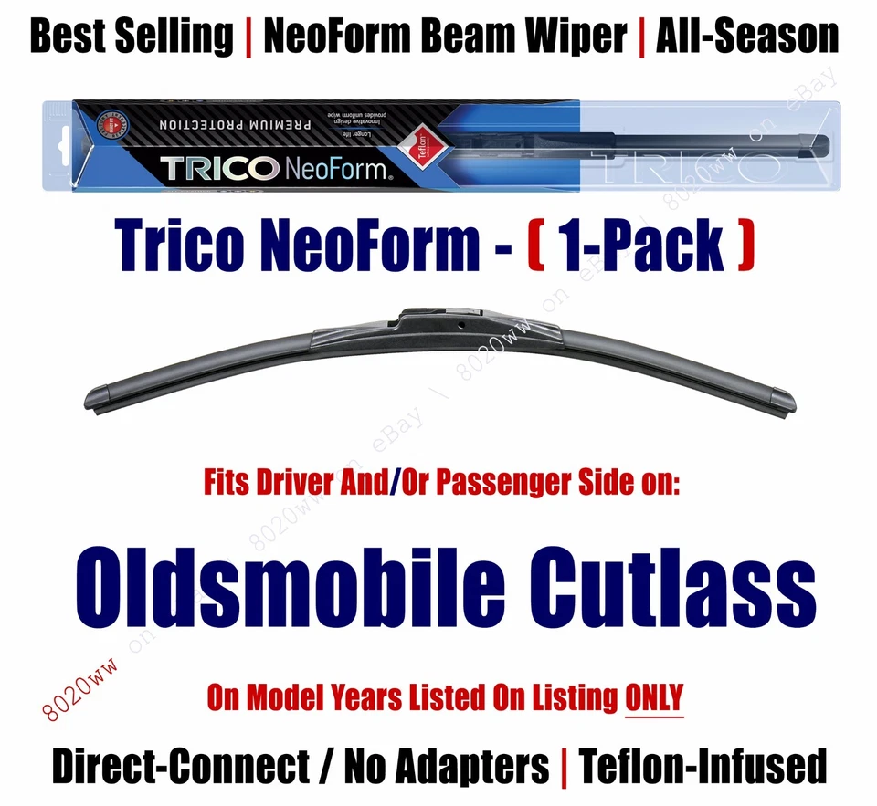 (Qtd. 1) Limpador NeoForm Premium compatível com 1970-1977 Oldsmobile Cutlass 16160 - Imagem 1 de 1